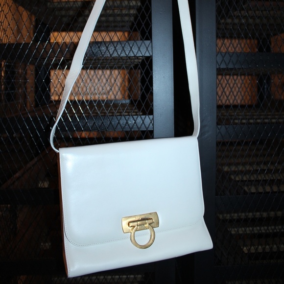Salvatore Ferragamo Handbags - Authentic Salvatore Ferragamo Leather Crossbody